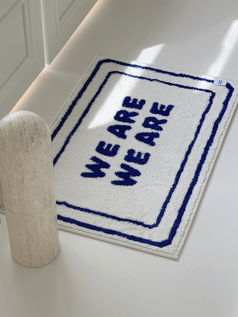 WE ARE WE ARE rug